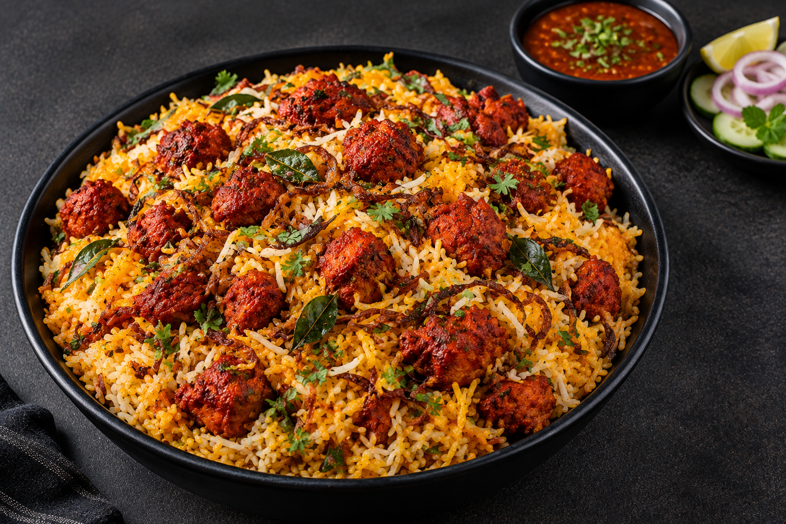 Chicken 65 Biryani Feast Mini Chicken 65 Biryani - Image 1