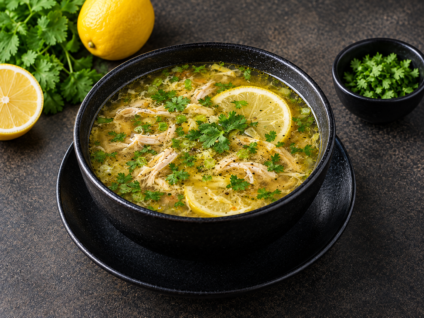 Chicken Lemon Coriander Soup Chicken Lemon Coriander Soup - Image 1